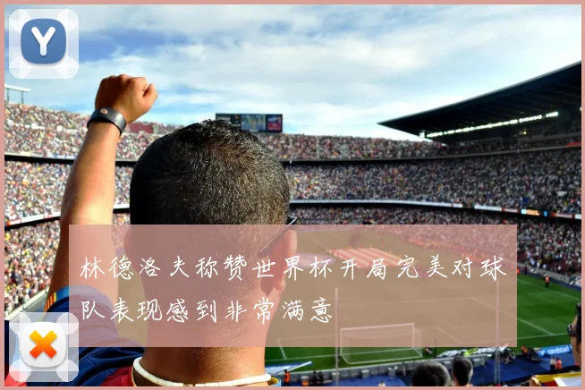 林德洛夫称赞世界杯开局完美对球队表现感到非常满意